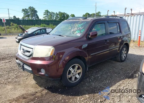 2010 Honda Pilot Touring из США, поврежденный, VIN 5FNYF4H97AB018395